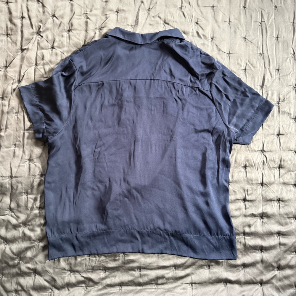 Quince Washable Stretch Silk Blouse - Picture 2 of 3